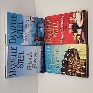 4 Danielle Steel Hardcover Books